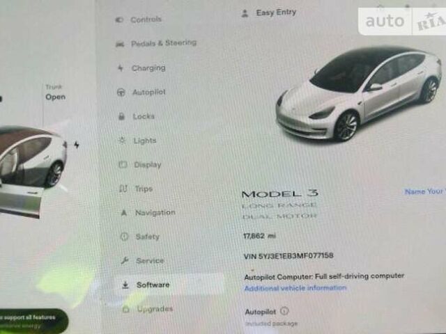 Белый Тесла Модель 3, объемом двигателя 0 л и пробегом 63 тыс. км за 25500 $, фото 26 на Automoto.ua
