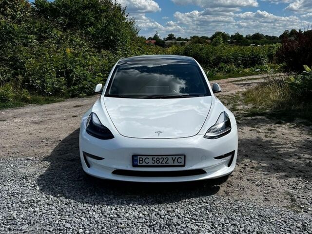 Белый Тесла Модель 3, объемом двигателя 0 л и пробегом 70 тыс. км за 21750 $, фото 1 на Automoto.ua