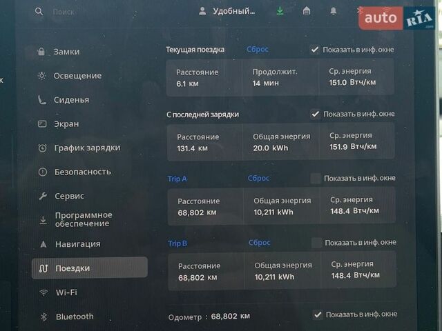Белый Тесла Модель 3, объемом двигателя 0 л и пробегом 68 тыс. км за 24900 $, фото 35 на Automoto.ua