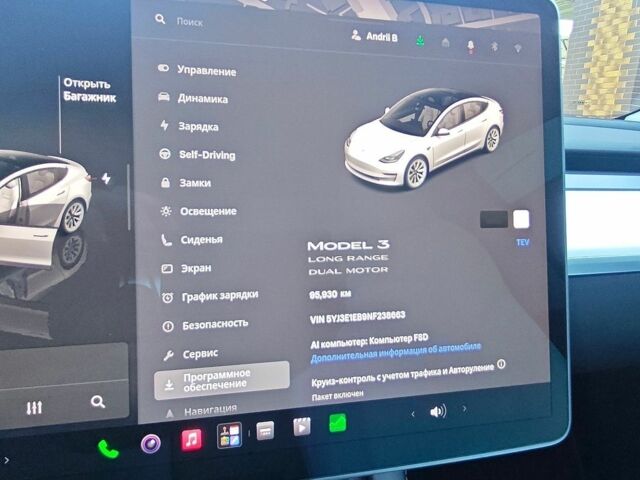 Белый Тесла Модель 3, объемом двигателя 0 л и пробегом 95 тыс. км за 18700 $, фото 31 на Automoto.ua
