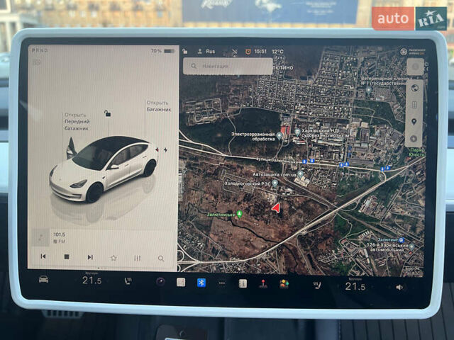 Білий Тесла Модель 3, об'ємом двигуна 0 л та пробігом 45 тис. км за 27500 $, фото 18 на Automoto.ua