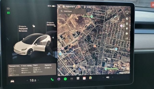 Білий Тесла Модель 3, об'ємом двигуна 0 л та пробігом 75 тис. км за 19000 $, фото 15 на Automoto.ua