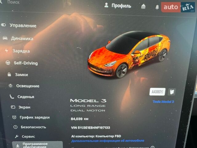 Белый Тесла Модель 3, объемом двигателя 0 л и пробегом 85 тыс. км за 24999 $, фото 12 на Automoto.ua