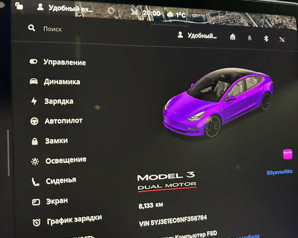 Білий Тесла Модель 3, об'ємом двигуна 0 л та пробігом 8 тис. км за 26500 $, фото 19 на Automoto.ua