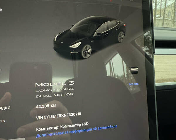 Білий Тесла Модель 3, об'ємом двигуна 0 л та пробігом 42 тис. км за 22100 $, фото 16 на Automoto.ua