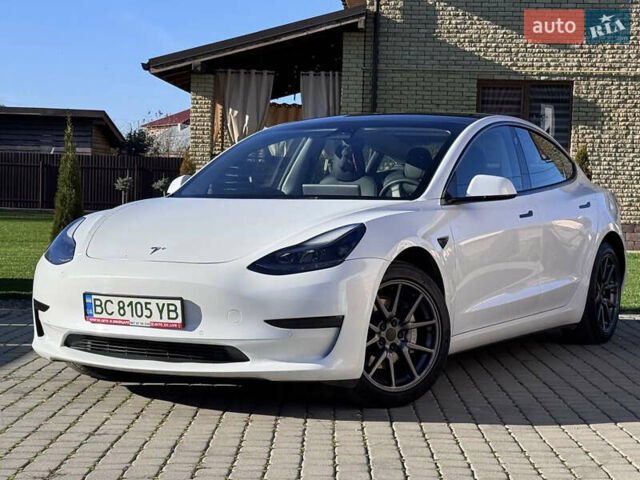 Тесла Модель 3 2022 у Стрые на Automoto.ua Білий Тесла Модель 3, об'ємом двигуна 0 л та пробігом 78 тис. км за 22500 $, фото 7 на Automoto.ua