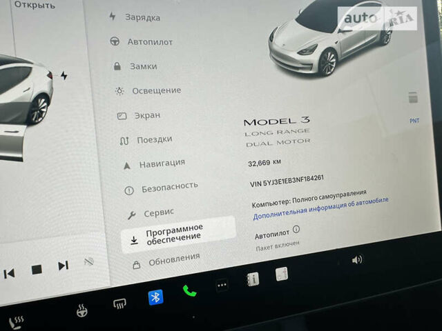 Белый Тесла Модель 3, объемом двигателя 0 л и пробегом 34 тыс. км за 30500 $, фото 14 на Automoto.ua