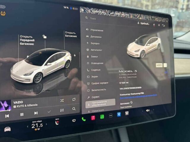 Белый Тесла Модель 3, объемом двигателя 0 л и пробегом 50 тыс. км за 14500 $, фото 7 на Automoto.ua
