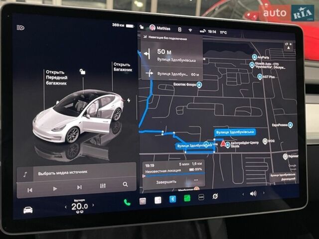 Білий Тесла Модель 3, об'ємом двигуна 0 л та пробігом 63 тис. км за 23900 $, фото 16 на Automoto.ua