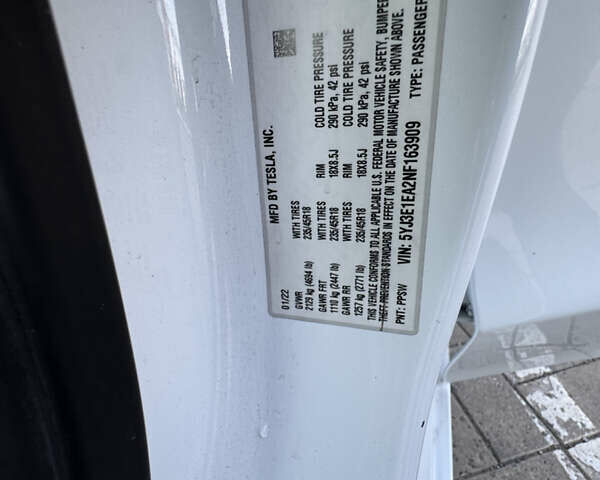 Белый Тесла Модель 3, объемом двигателя 0 л и пробегом 114 тыс. км за 18500 $, фото 10 на Automoto.ua
