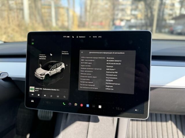 Білий Тесла Модель 3, об'ємом двигуна 0 л та пробігом 72 тис. км за 23499 $, фото 17 на Automoto.ua