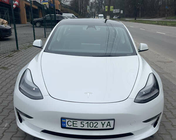 Белый Тесла Модель 3, объемом двигателя 0 л и пробегом 95 тыс. км за 22500 $, фото 1 на Automoto.ua
