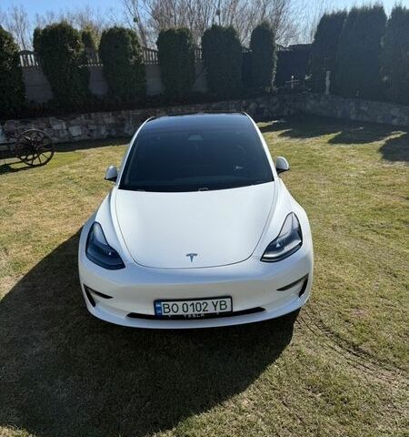 Білий Тесла Модель 3, об'ємом двигуна 0 л та пробігом 65 тис. км за 21000 $, фото 1 на Automoto.ua