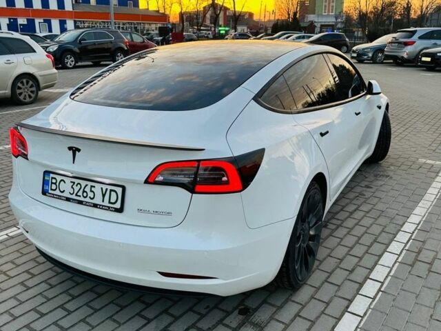 Білий Тесла Модель 3, об'ємом двигуна 0 л та пробігом 87 тис. км за 23500 $, фото 2 на Automoto.ua