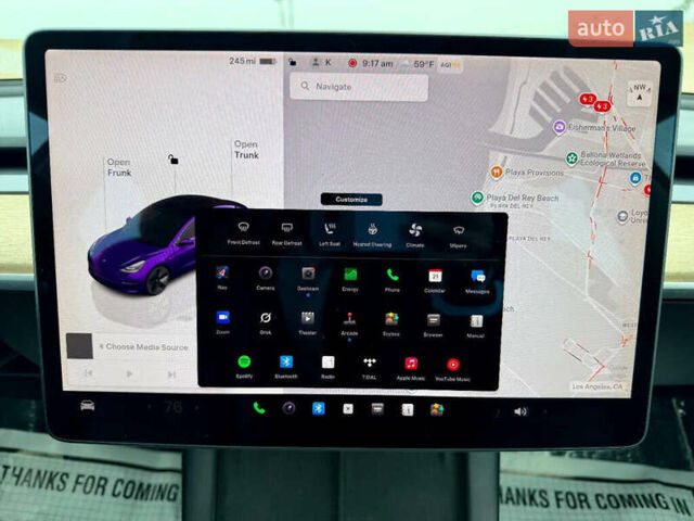 Белый Тесла Модель 3, объемом двигателя 0 л и пробегом 63 тыс. км за 6400 $, фото 9 на Automoto.ua