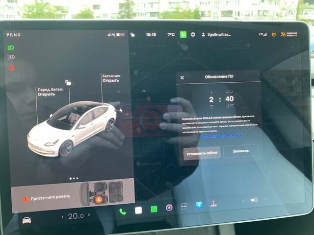Белый Тесла Модель 3, объемом двигателя 0 л и пробегом 14 тыс. км за 24400 $, фото 23 на Automoto.ua