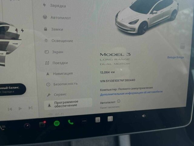 Білий Тесла Модель 3, об'ємом двигуна 0 л та пробігом 67 тис. км за 13250 $, фото 5 на Automoto.ua