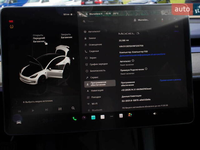 Білий Тесла Модель 3, об'ємом двигуна 0 л та пробігом 33 тис. км за 20700 $, фото 21 на Automoto.ua