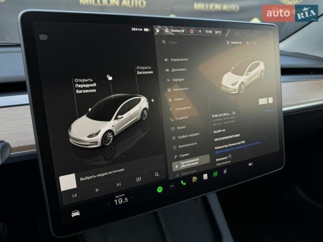 Білий Тесла Модель 3, об'ємом двигуна 0 л та пробігом 54 тис. км за 21900 $, фото 21 на Automoto.ua