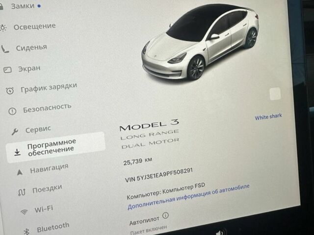 Білий Тесла Модель 3, об'ємом двигуна 0 л та пробігом 26 тис. км за 578 $, фото 7 на Automoto.ua