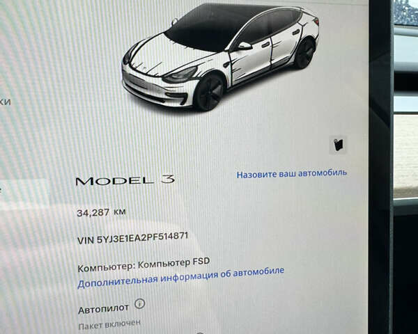 Белый Тесла Модель 3, объемом двигателя 0 л и пробегом 34 тыс. км за 21000 $, фото 31 на Automoto.ua