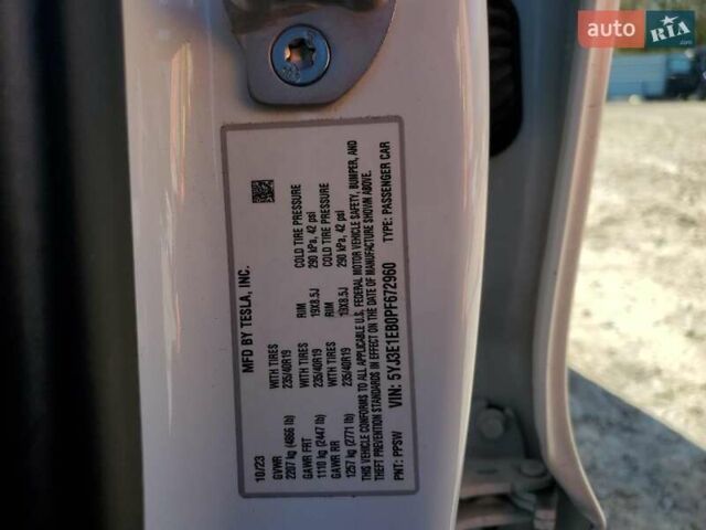 Белый Тесла Модель 3, объемом двигателя 0 л и пробегом 22 тыс. км за 8500 $, фото 11 на Automoto.ua