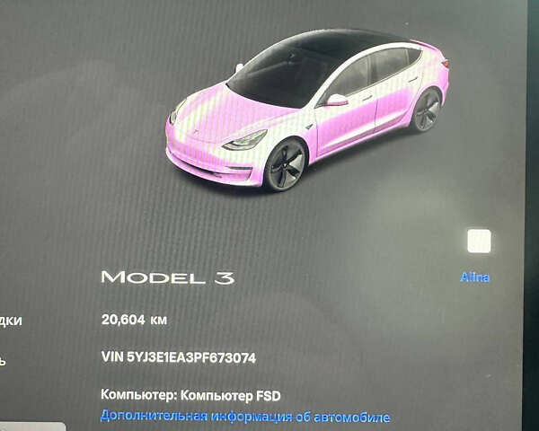 Белый Тесла Модель 3, объемом двигателя 0 л и пробегом 20 тыс. км за 23000 $, фото 11 на Automoto.ua
