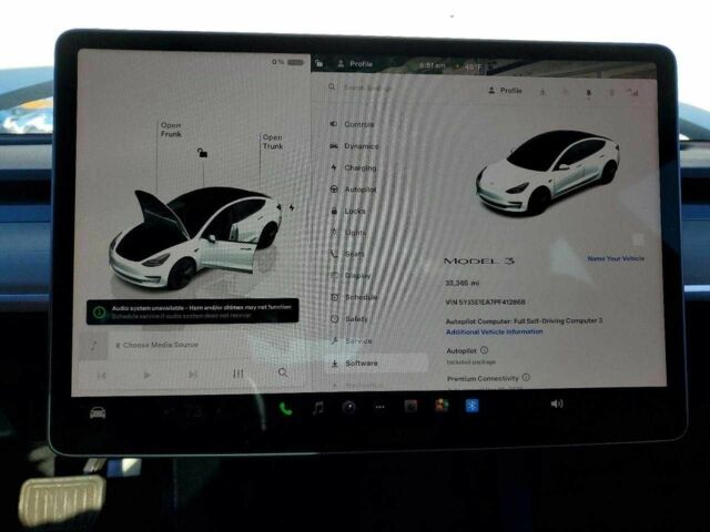 Білий Тесла Модель 3, об'ємом двигуна 0 л та пробігом 33 тис. км за 5000 $, фото 8 на Automoto.ua
