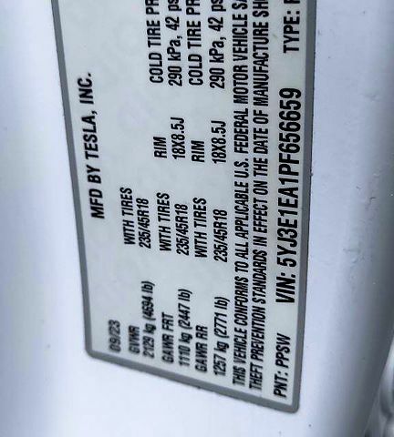 Білий Тесла Модель 3, об'ємом двигуна 0 л та пробігом 49 тис. км за 20000 $, фото 9 на Automoto.ua