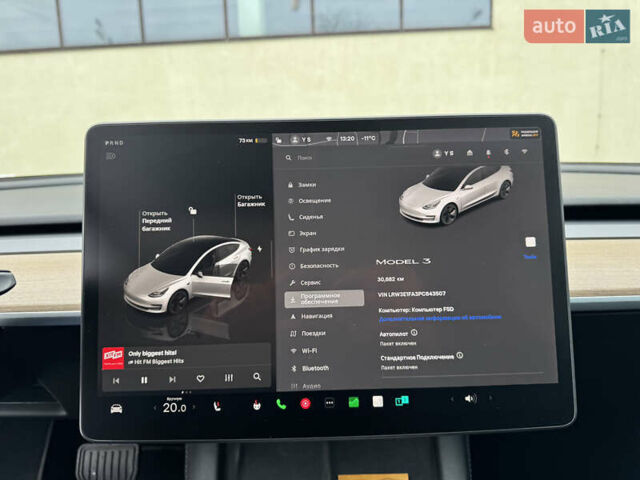 Белый Тесла Модель 3, объемом двигателя 0 л и пробегом 30 тыс. км за 23500 $, фото 51 на Automoto.ua