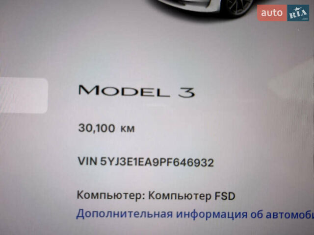 Білий Тесла Модель 3, об'ємом двигуна 0 л та пробігом 30 тис. км за 23900 $, фото 40 на Automoto.ua