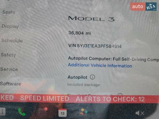 Білий Тесла Модель 3, об'ємом двигуна 0 л та пробігом 36 тис. км за 6500 $, фото 8 на Automoto.ua
