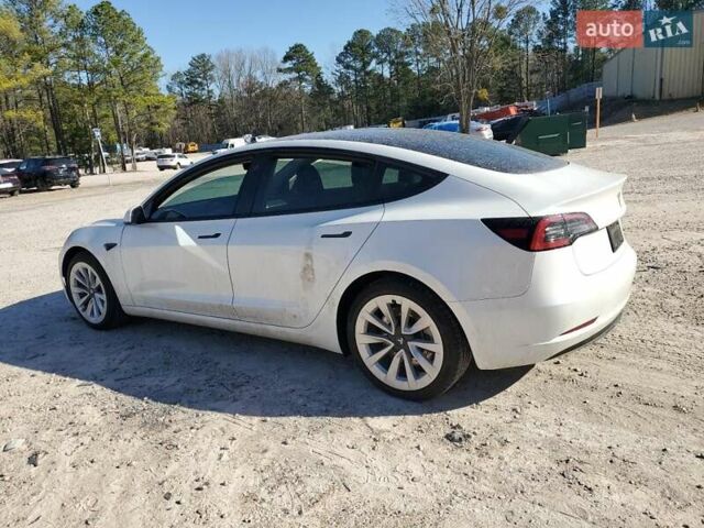 Белый Тесла Модель 3, объемом двигателя 0 л и пробегом 22 тыс. км за 8500 $, фото 1 на Automoto.ua