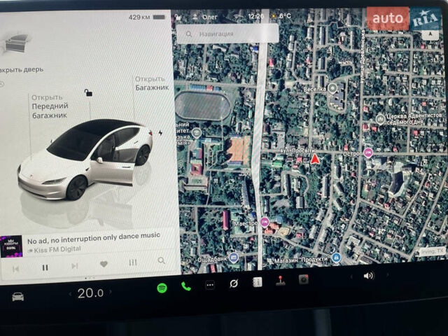 Білий Тесла Модель 3, об'ємом двигуна 0 л та пробігом 45 тис. км за 24000 $, фото 7 на Automoto.ua