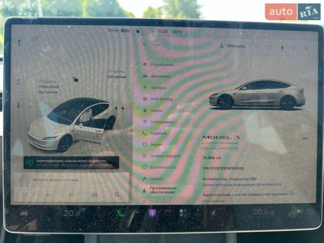Белый Тесла Модель 3, объемом двигателя 0 л и пробегом 40 тыс. км за 23999 $, фото 28 на Automoto.ua