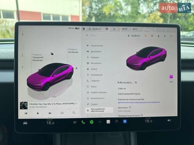 Білий Тесла Модель 3, об'ємом двигуна 0 л та пробігом 7 тис. км за 26300 $, фото 14 на Automoto.ua