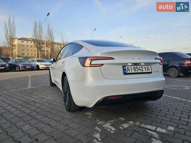 Белый Тесла Модель 3, объемом двигателя 0 л и пробегом 55 тыс. км за 26500 $, фото 1 на Automoto.ua
