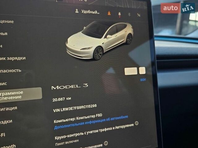 Белый Тесла Модель 3, объемом двигателя 0 л и пробегом 20 тыс. км за 32000 $, фото 10 на Automoto.ua