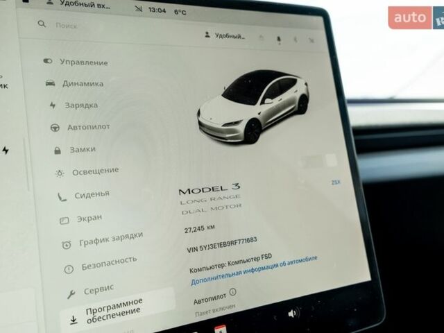 Білий Тесла Модель 3, об'ємом двигуна 0 л та пробігом 27 тис. км за 33800 $, фото 24 на Automoto.ua