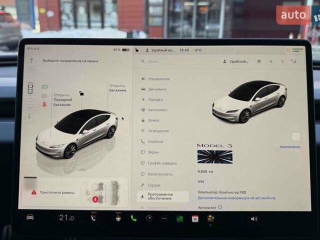 Белый Тесла Модель 3, объемом двигателя 0 л и пробегом 7 тыс. км за 43400 $, фото 33 на Automoto.ua