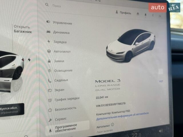 Белый Тесла Модель 3, объемом двигателя 0 л и пробегом 22 тыс. км за 31000 $, фото 13 на Automoto.ua