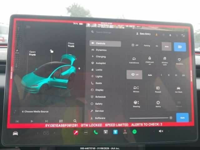 Білий Тесла Модель 3, об'ємом двигуна 0 л та пробігом 8 тис. км за 11000 $, фото 17 на Automoto.ua