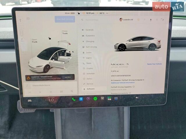 Білий Тесла Модель 3, об'ємом двигуна 0 л та пробігом 19 тис. км за 12500 $, фото 8 на Automoto.ua
