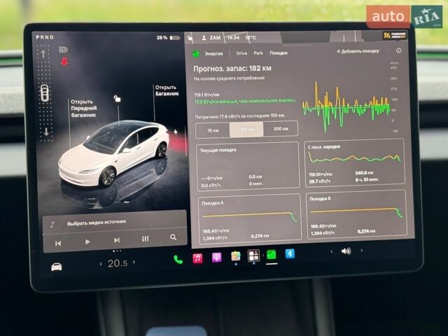 Білий Тесла Модель 3, об'ємом двигуна 0 л та пробігом 9 тис. км за 31500 $, фото 21 на Automoto.ua