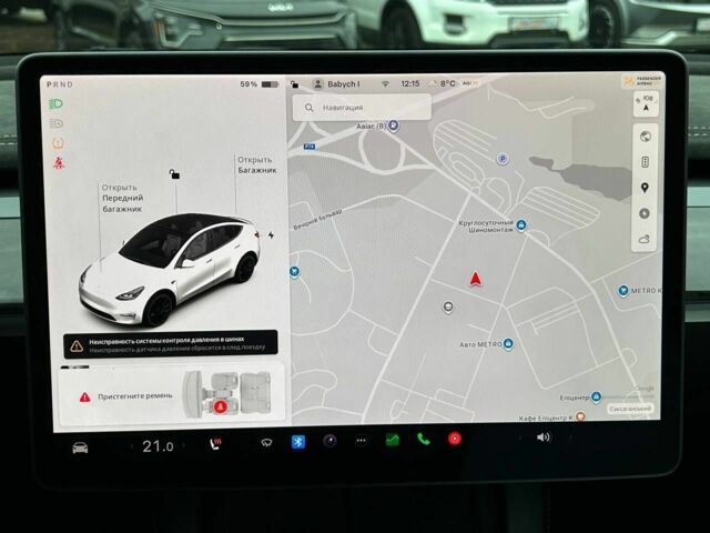 Білий Тесла Модель 3, об'ємом двигуна 0 л та пробігом 61 тис. км за 26999 $, фото 11 на Automoto.ua