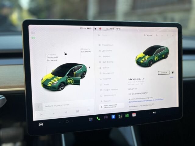 Черный Тесла Модель 3, объемом двигателя 0 л и пробегом 206 тыс. км за 14848 $, фото 15 на Automoto.ua