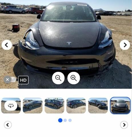 Тесла Модель 3 2019 в Синельниковом на Automoto.ua Черный Тесла Модель 3, объемом двигателя 0 л и пробегом 77 тыс. км за 12700 $, фото 2 на Automoto.ua