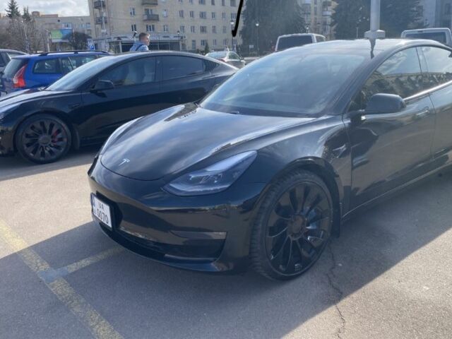 Черный Тесла Модель 3, объемом двигателя 0 л и пробегом 98 тыс. км за 22999 $, фото 1 на Automoto.ua