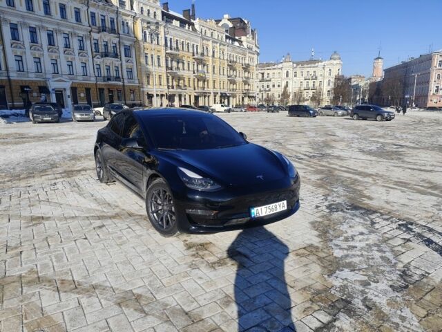 Черный Тесла Модель 3, объемом двигателя 0 л и пробегом 147 тыс. км за 20000 $, фото 1 на Automoto.ua