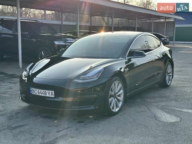 Черный Тесла Модель 3, объемом двигателя 0 л и пробегом 75 тыс. км за 15899 $, фото 1 на Automoto.ua